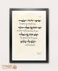 תמונה של ברכת כהנים בכתב סת"ם, משולב עברית-אנגלית