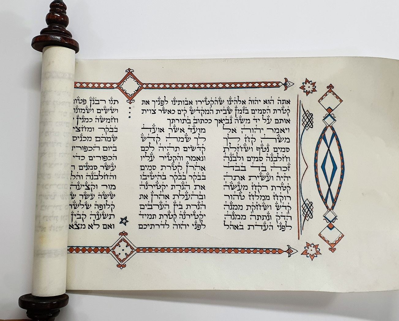 תמונה של פיטום הקטורת מהודר בכתיבת סופר סת"ם