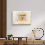 Picture of  "Ratzuf Ahavah" – Beit HaMikdash painting 50*70 cm on sale