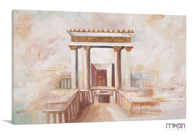תמונה של "הַדְּבִיר" ציור בית המקדש  