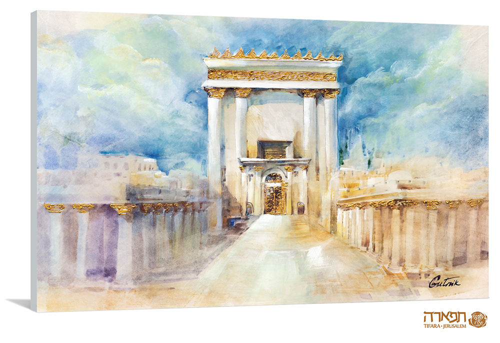 תמונה של  "בֵּית הַבְּחִירָה"  גודל 30*40 1+1 חינם 